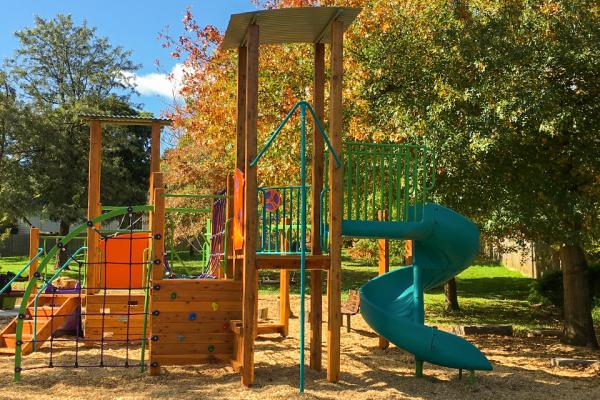 children's playground at thea reserve